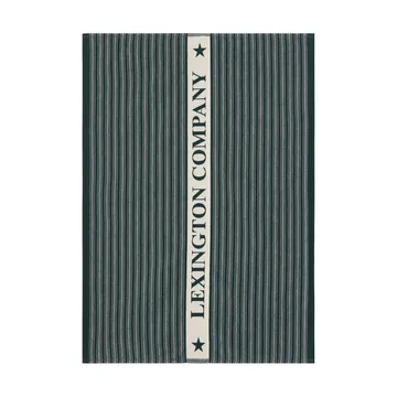 Organic Cotton Terry keittiöpyyhe 50x70 cm - Green–vaalea beige - Lexington