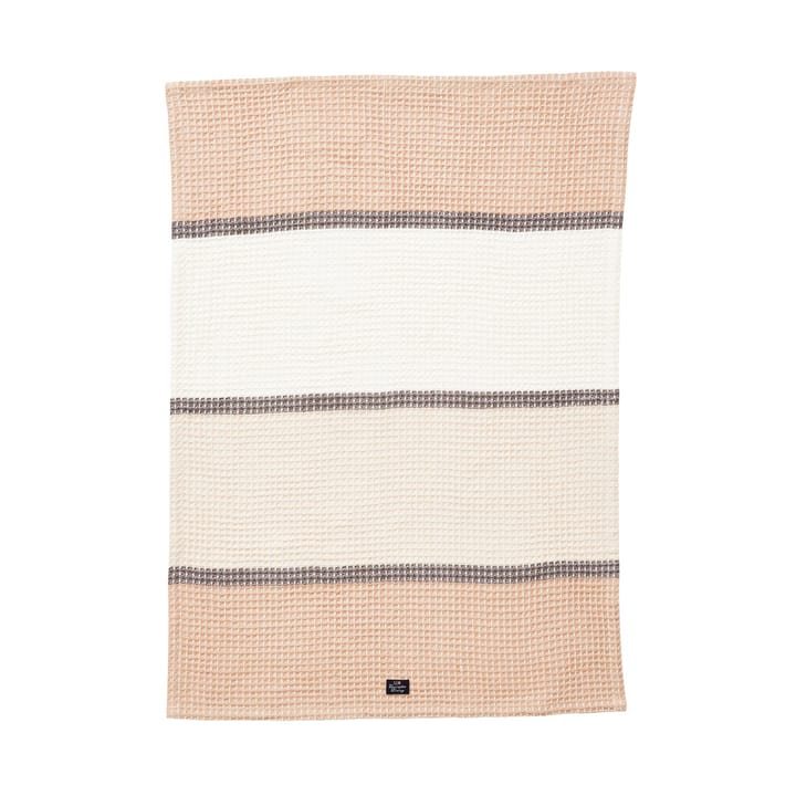 Organic Cotton Waffle keittiöpyyhe 50x70 cm - Beige - Lexington