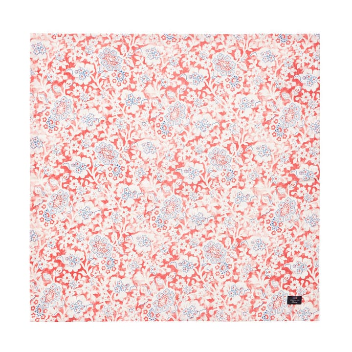 Printed Flowers Recycled Cotton kangasservetti 50x50 cm, Coral Lexington