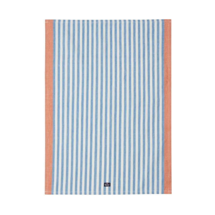 Striped Cotton Linen -keittiöpyyhe 50 x 70 cm, Blue Lexington
