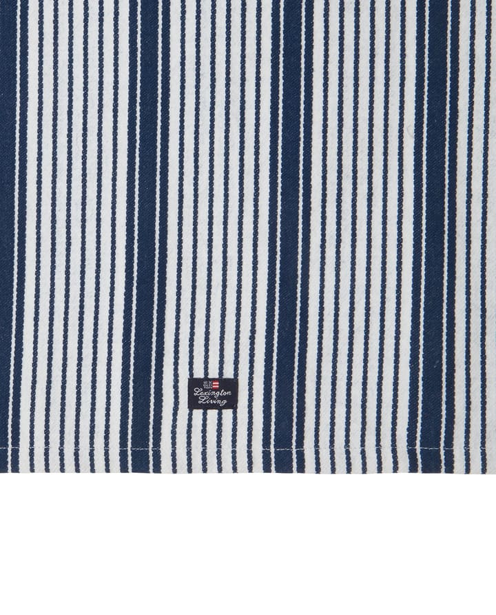 Striped org cotton keittiöpyyhe 50x70 cm, Navy Lexington