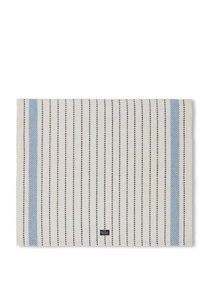 Striped tabletti 50x40 cm, Luonnonvalkoinen-sininen Lexington