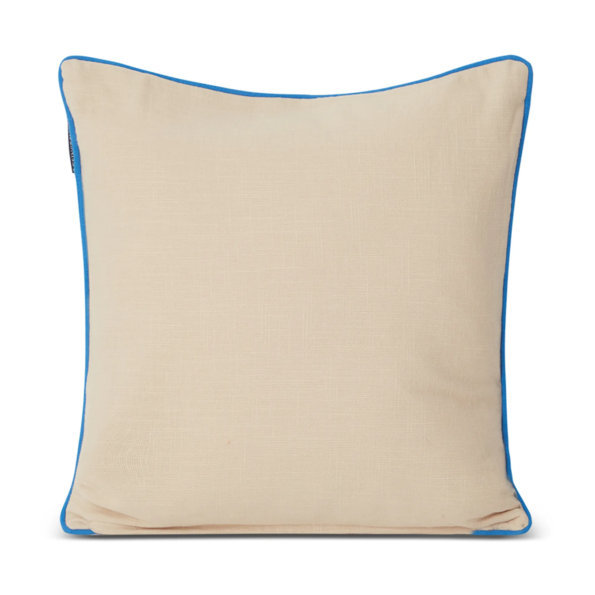 Sunday Funday Printed -tyynynpäällinen 50 x 50 cm, Beige-sininen-vaaleanpunainen Lexington