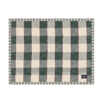 Tikatttu kaksipuolinen pöytätabletti - Green–Light beige–red, 35x45 cm - Lexington