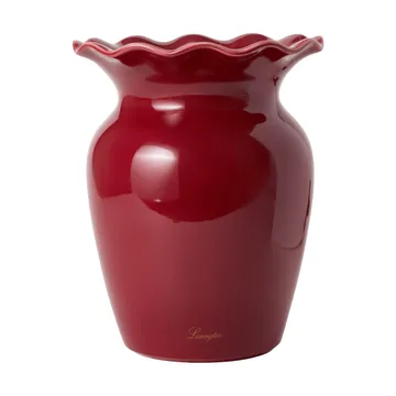 Wavy maljakko - Red, 25 cm - Lexington