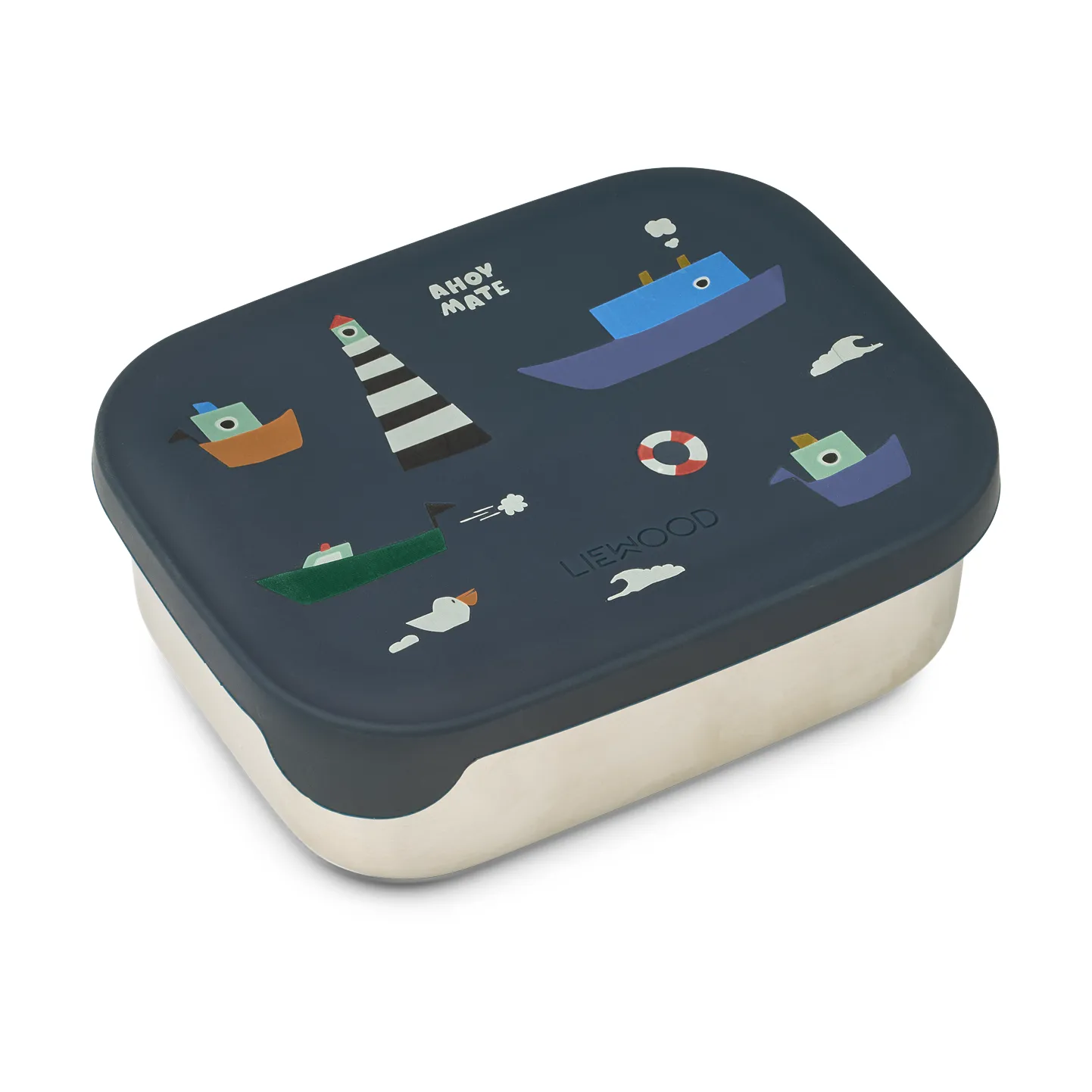 Arthur eväsrasia 13,5x17 cm, Sailing classic navy Liewood