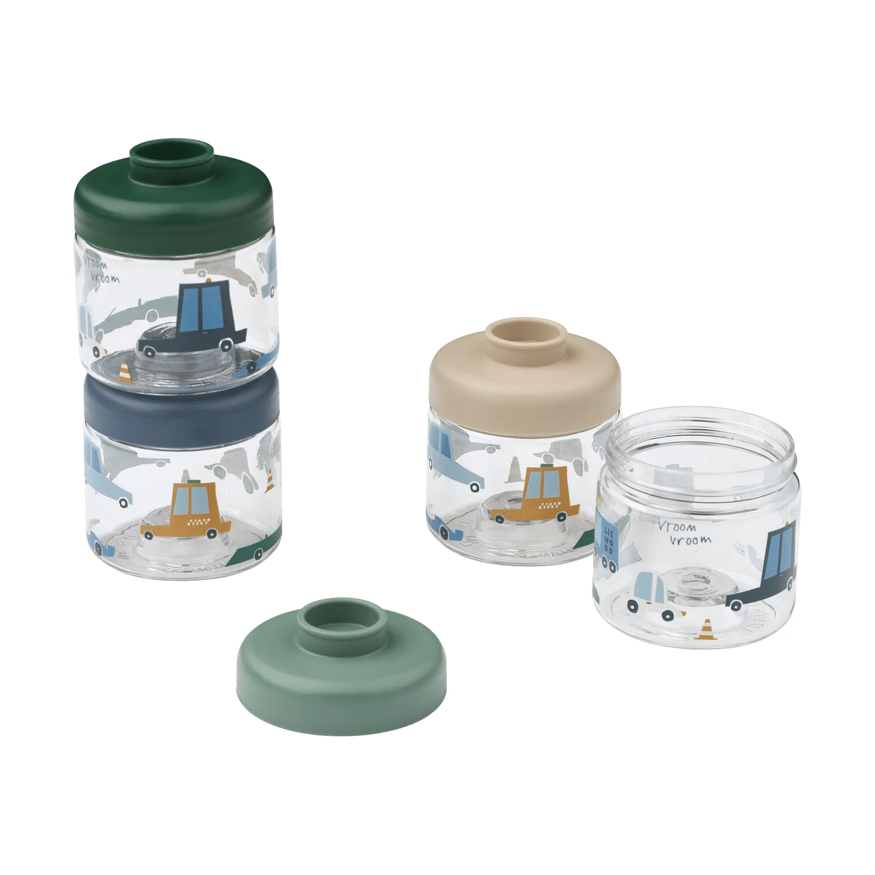 Dominique lastenruokapurkit 100 ml 4-pack, Cars-Sandy Liewood
