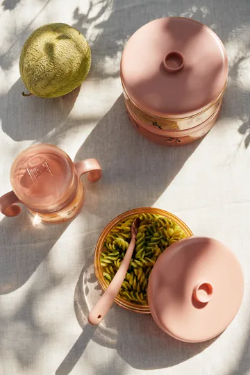 Dominique lastenruokapurkit 500 ml 4-pack - Peach-sea shell - Liewood