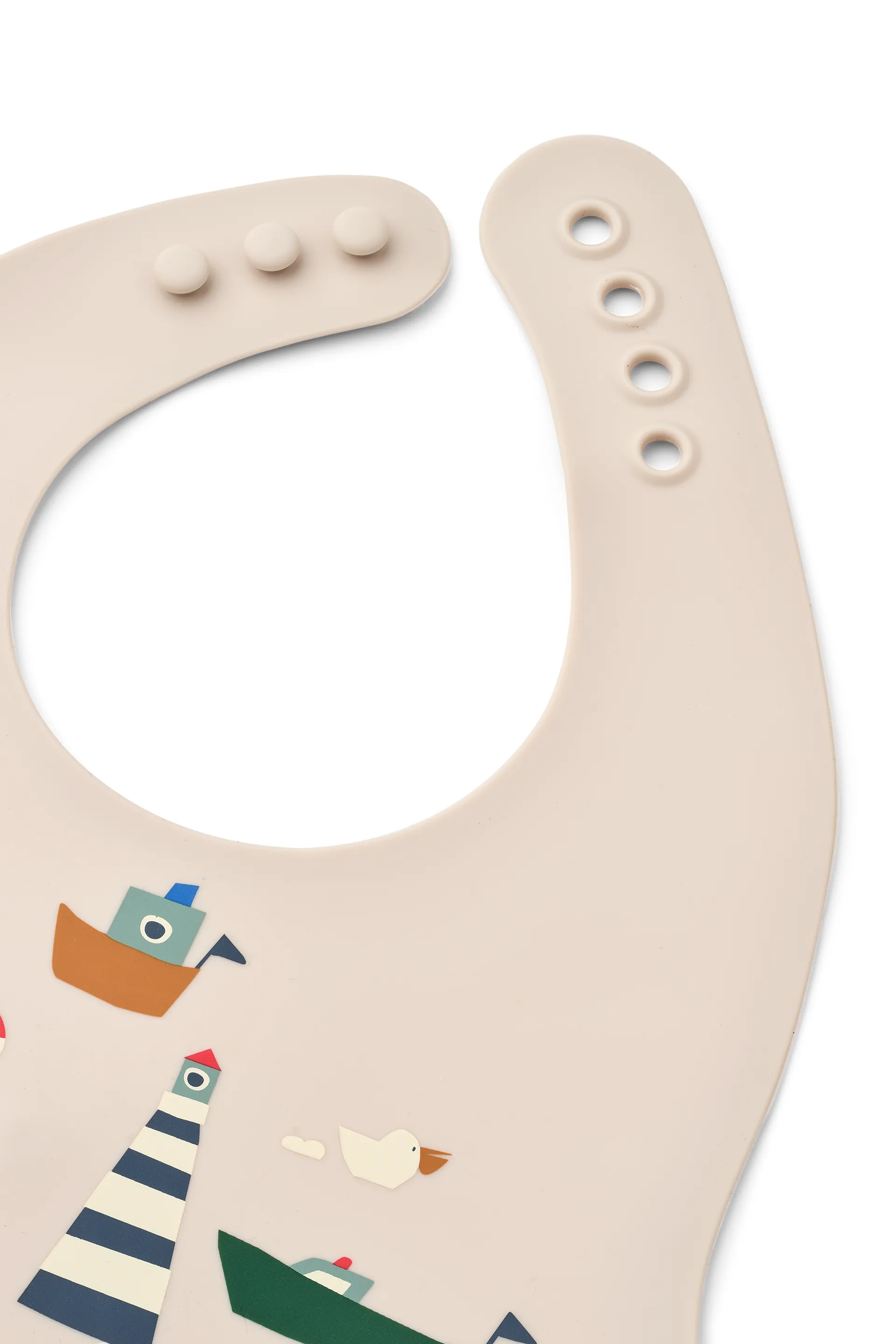 Ember painettu ruokalappu 2 osaa, Sailing sandy Liewood