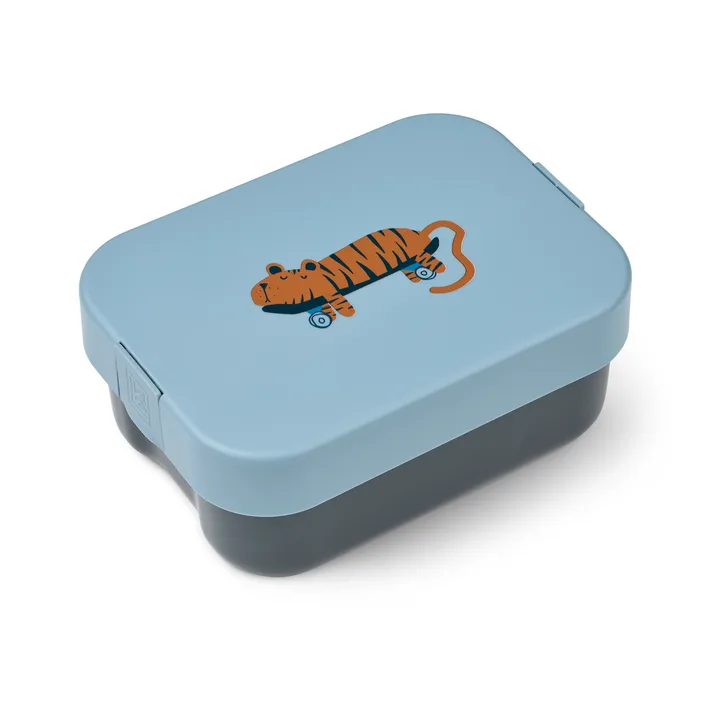 Kamil eväsrasia 19,7×14,1 cm - Tiger-beach blue - Liewood