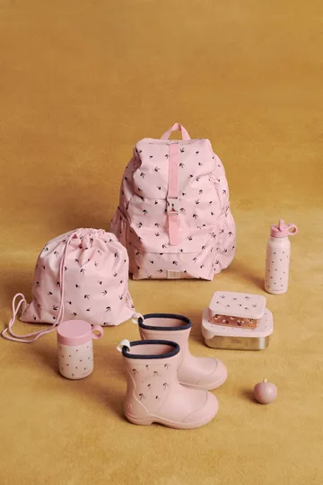 Kiani painettu termospullo - Mini cherry heart-rosey - Liewood