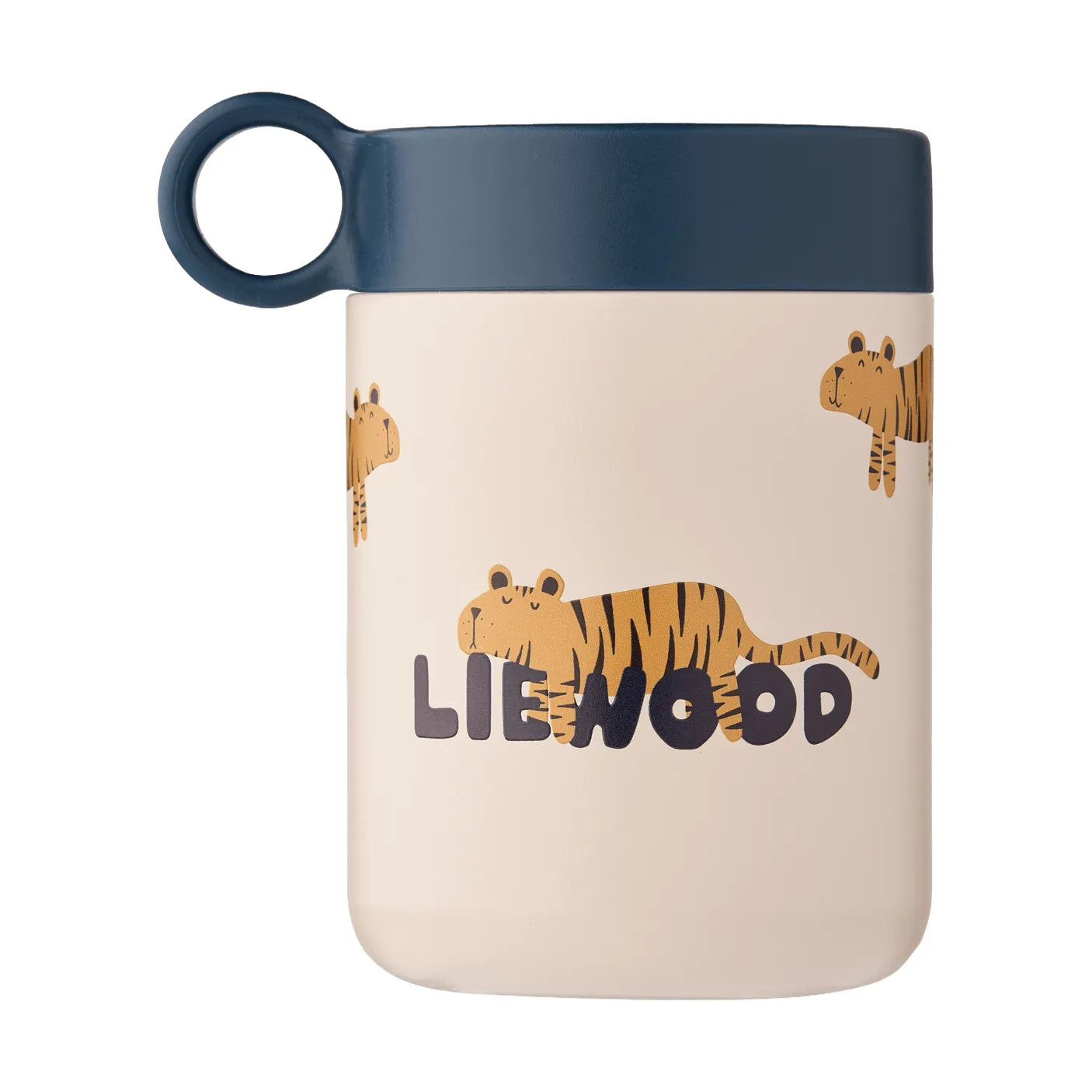 Kiani painettu termospullo, Tiger-sandy Liewood