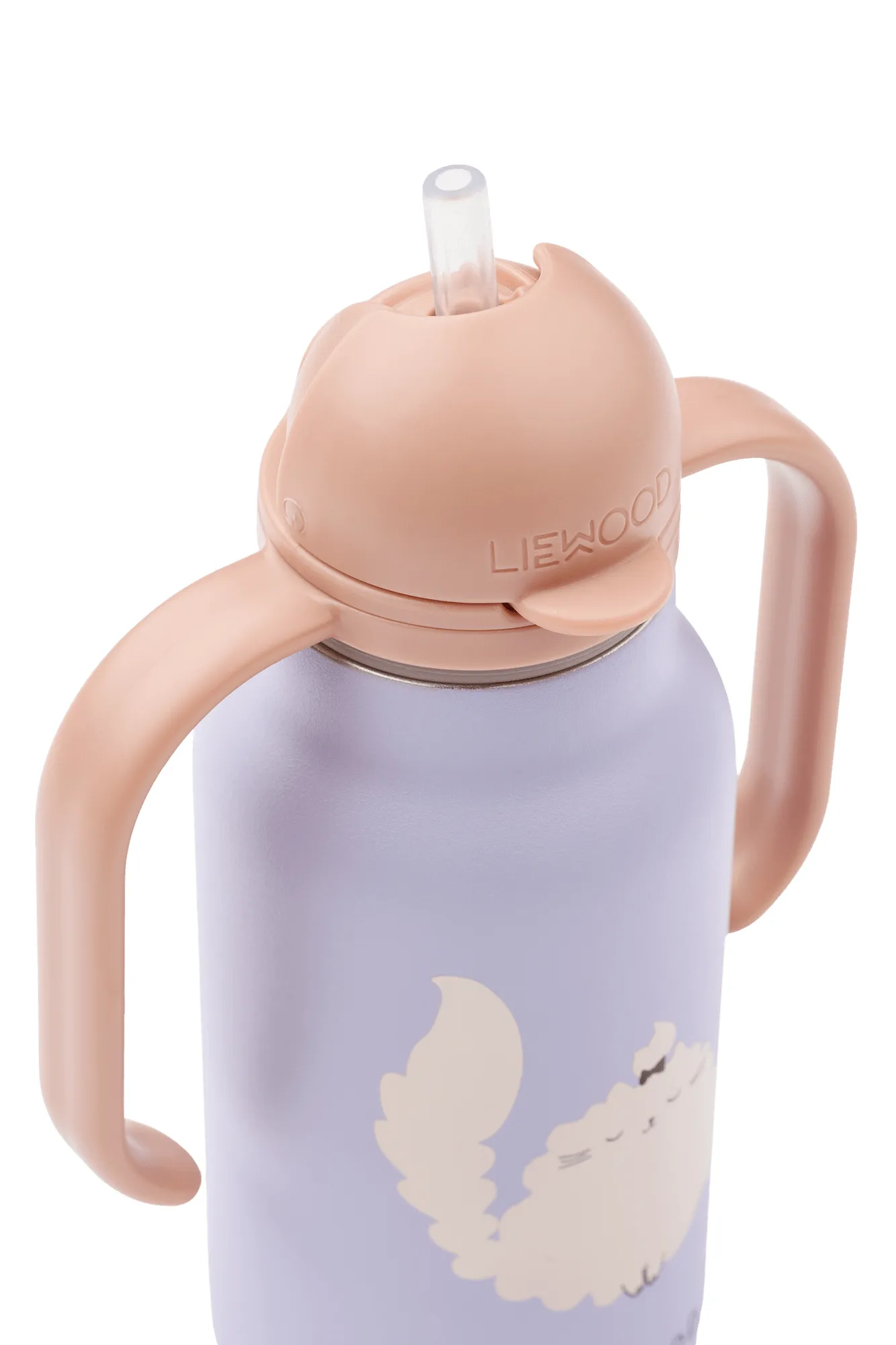 Kimmie vesipullo 25 cl, Cat-Warm lilac Liewood