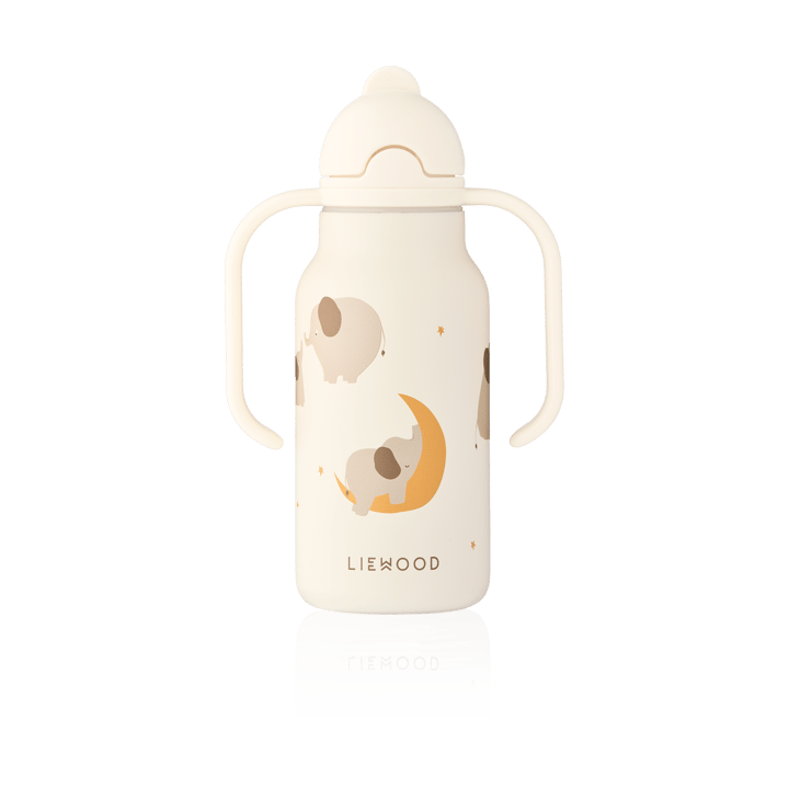 Kimmie vesipullo 25 cl - Elephant-Creme de la creme - Liewood