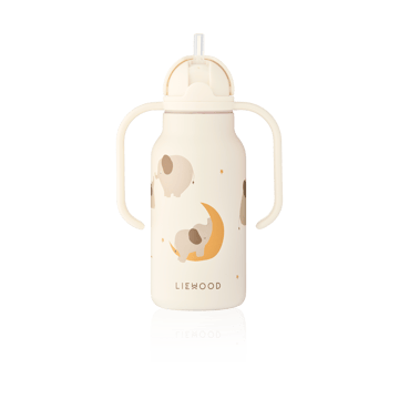 Kimmie vesipullo 25 cl - Elephant-Creme de la creme - Liewood