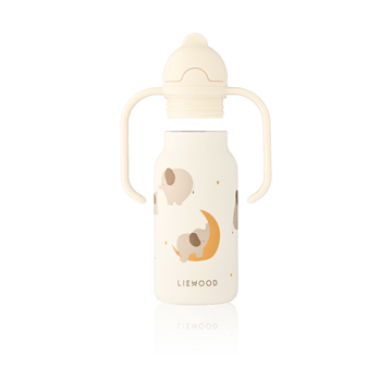 Kimmie vesipullo 25 cl - Elephant-Creme de la creme - Liewood