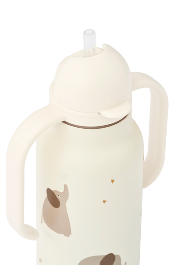 Kimmie vesipullo 25 cl - Elephant-Creme de la creme - Liewood