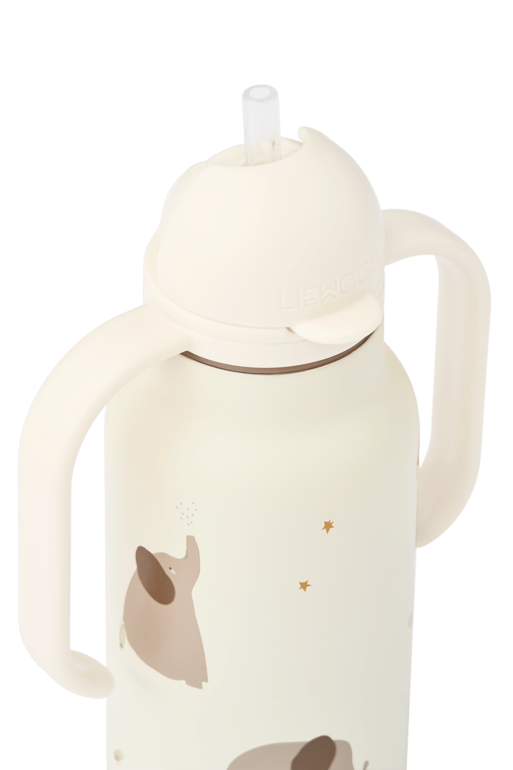 Kimmie vesipullo 25 cl, Elephant-Creme de la creme Liewood