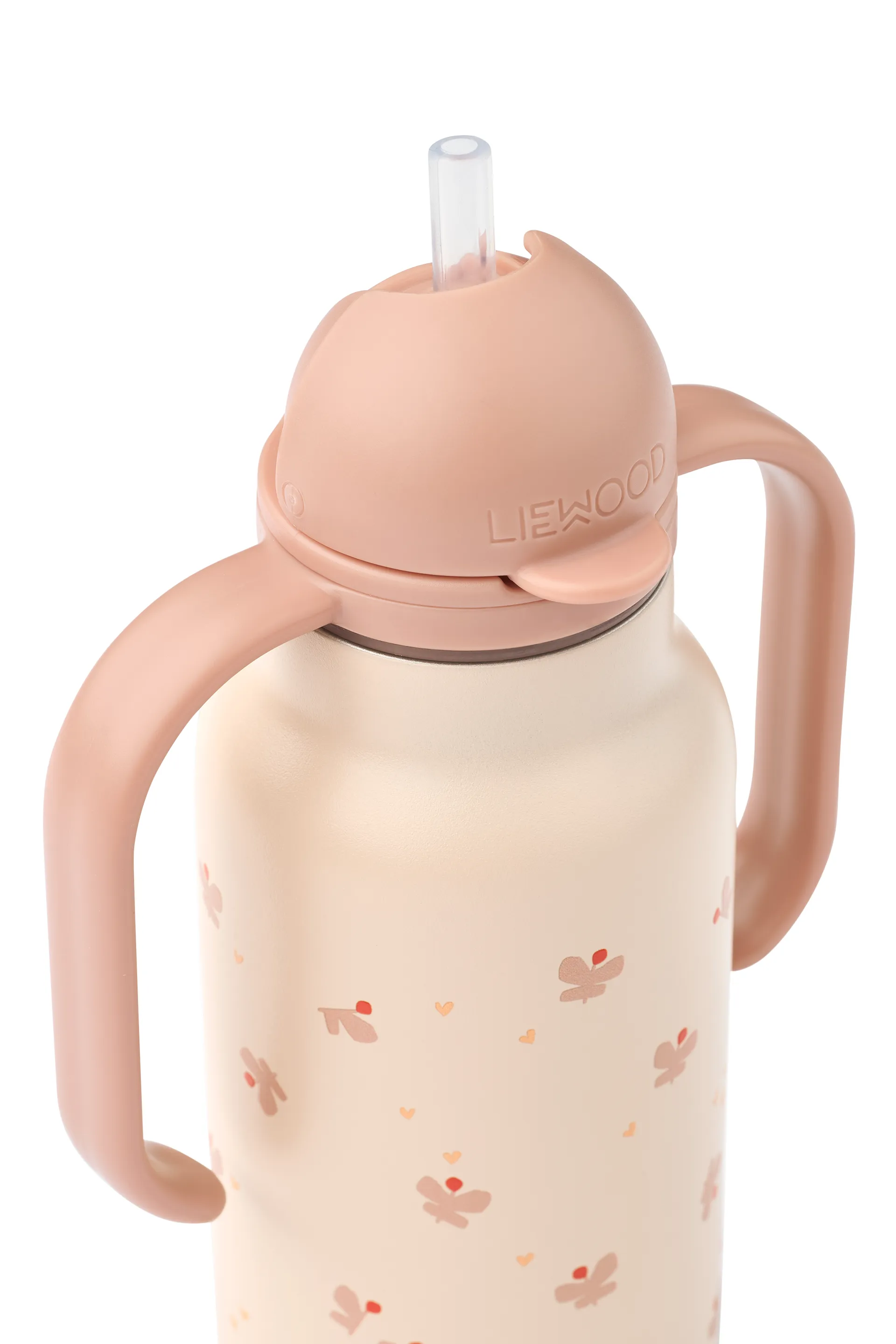 Kimmie vesipullo 25 cl, Mini Butterfly-apple blossom Liewood