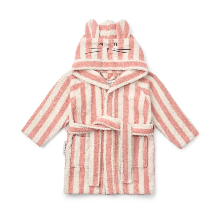 Lily kylpytakki coral blush creme de la creme stripe - 3–4 vuotta - Liewood