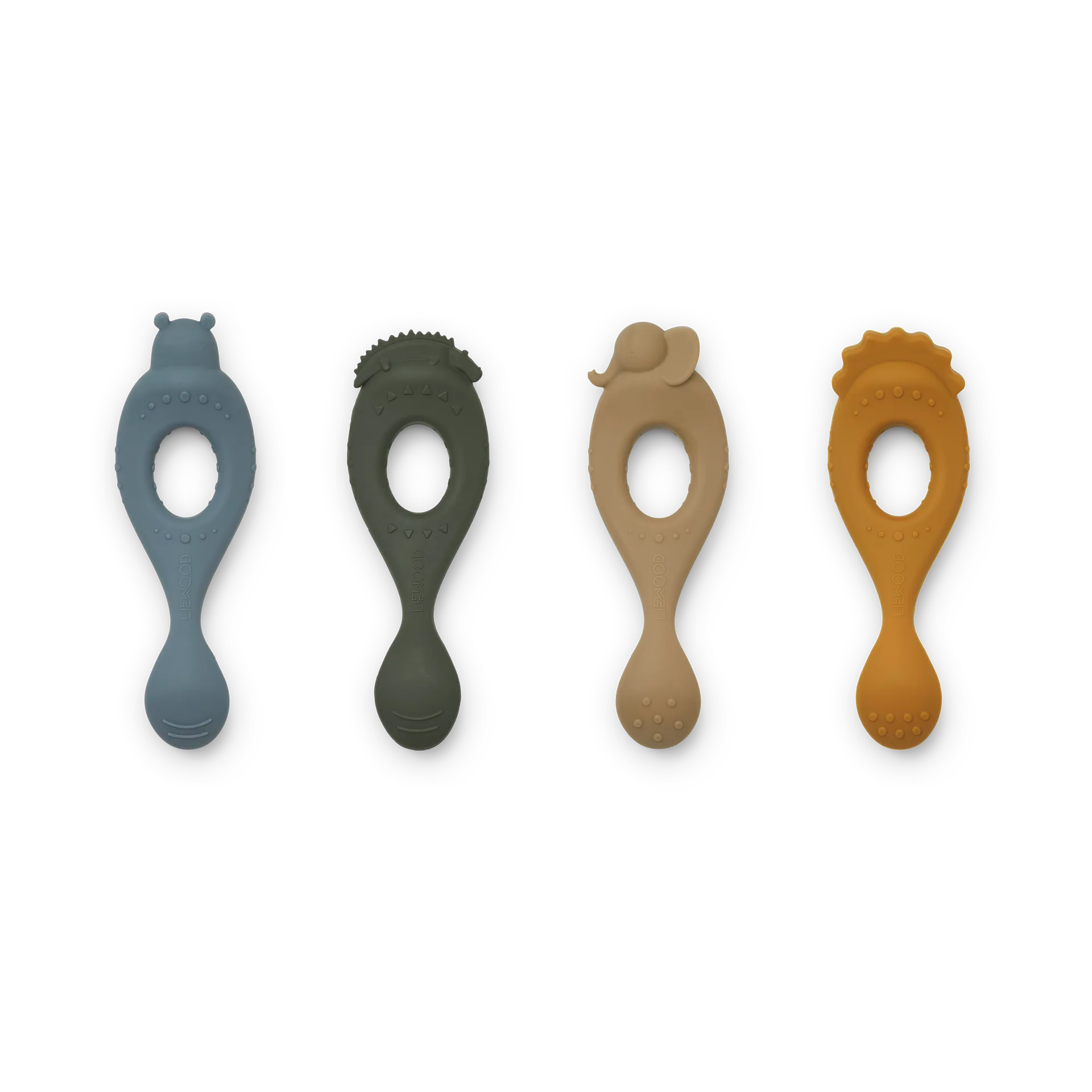 Livia lusikka 4 osaa, Safari-blue multi mix Liewood