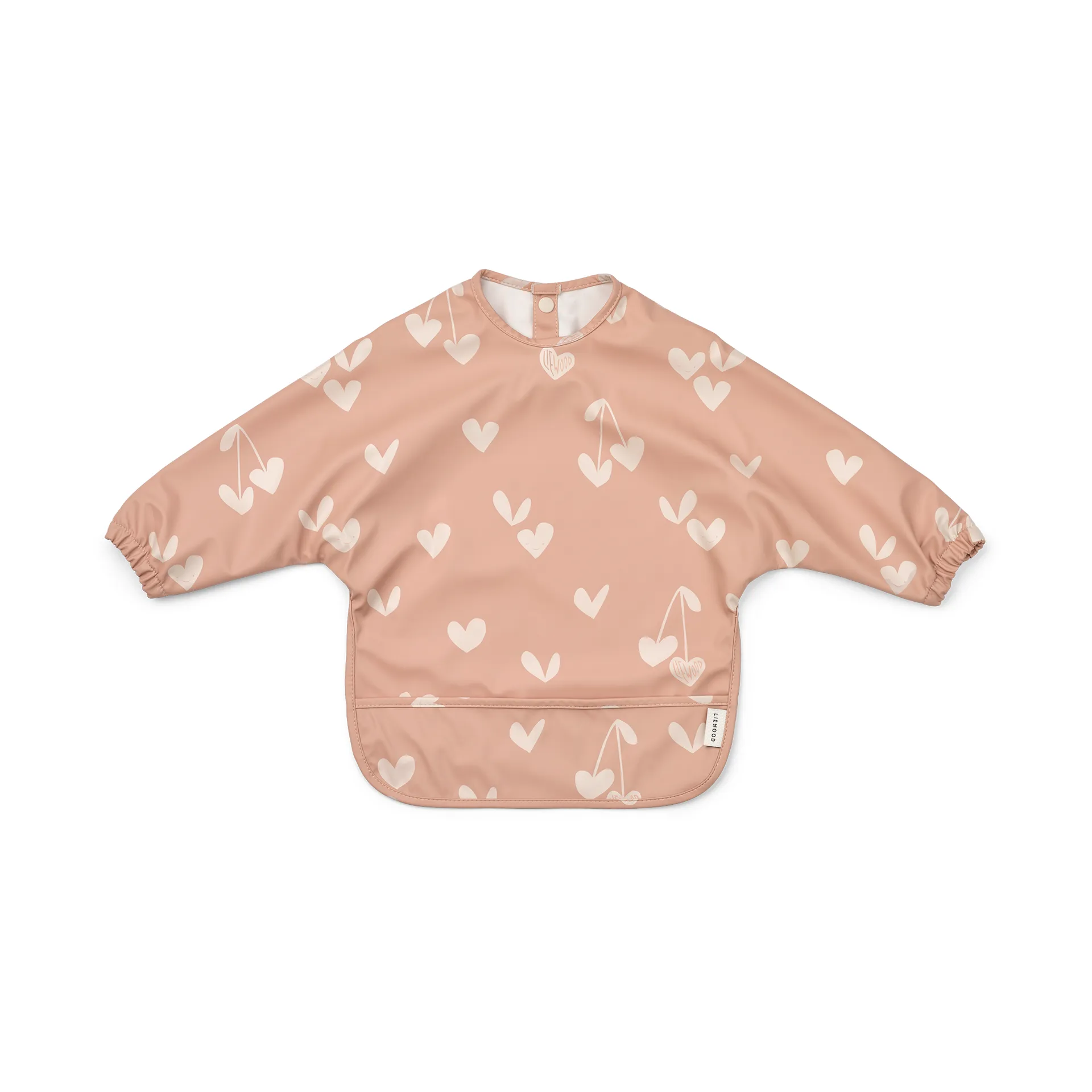 Merle ruokalappu hihalla, Sweethearts-pale tuscany Liewood