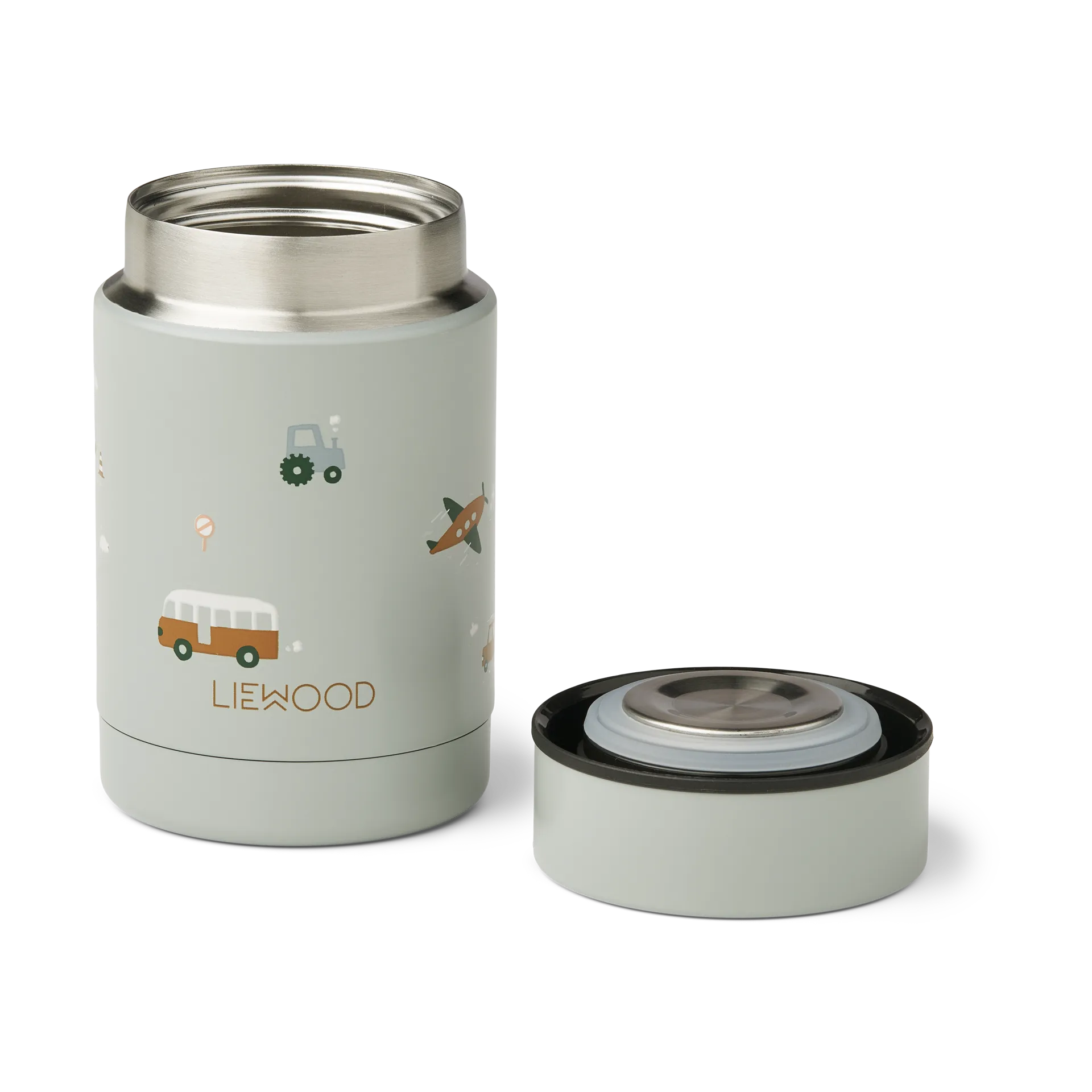 Nadja ruokatermos 0,25 L, Vehicles-dove blue mix Liewood