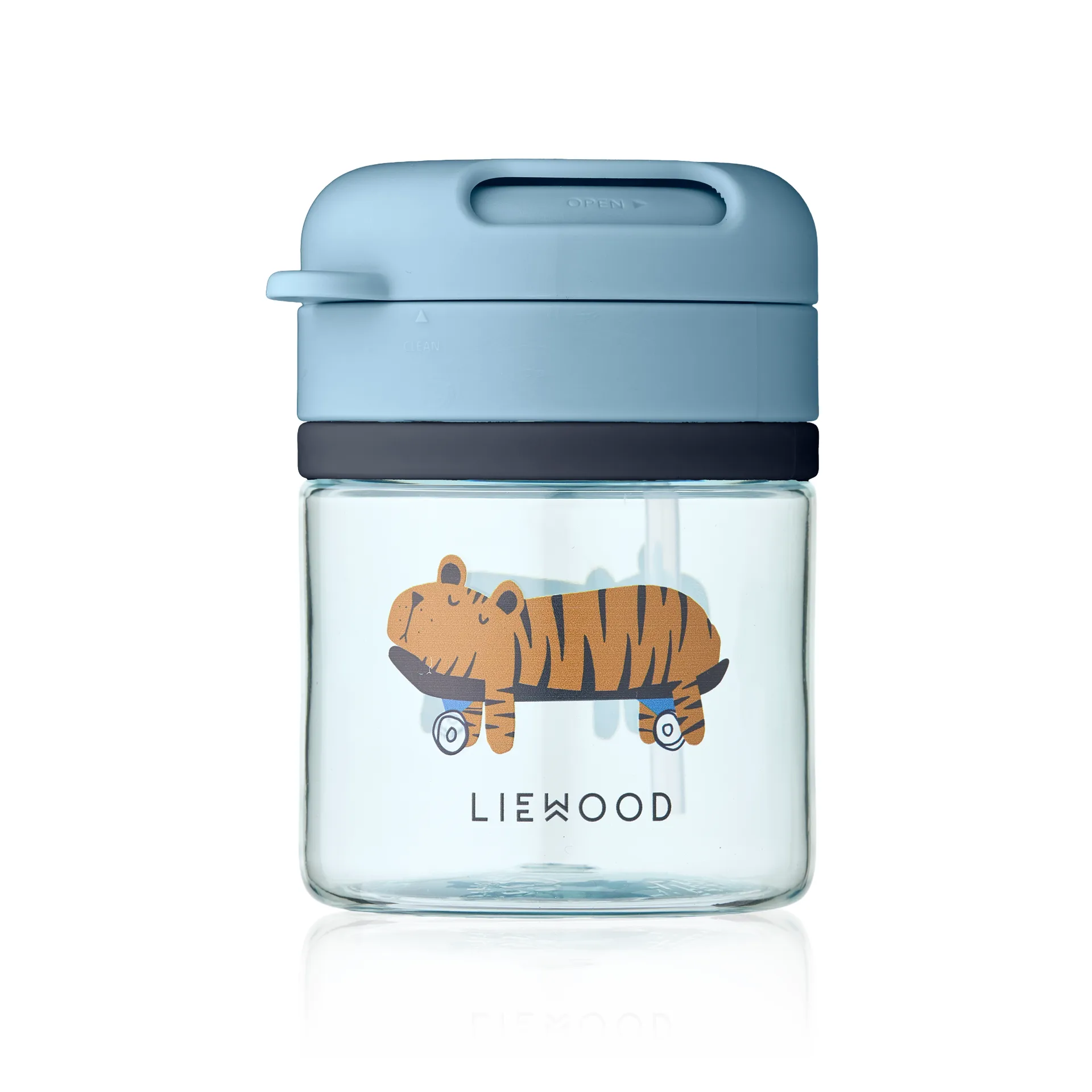 Pavia muki pillillä, Fun-beach blue, 28 cl Liewood