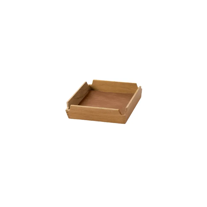 Airy Nupo tarjotin - Nature-teak, mini - LIND DNA