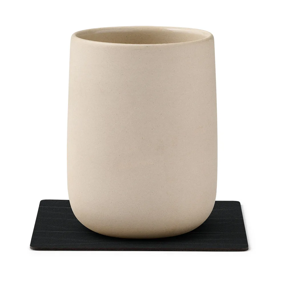 Buffalo lasinalunen, kaksipuolinen neliö 1 kpl, musta-luonnonväri LIND DNA