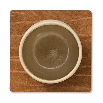 Buffalo lasinalunen, kaksipuolinen neliö 1 kpl - musta-luonnonväri - LIND DNA