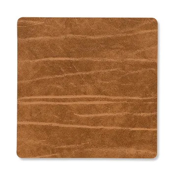 Buffalo lasinalunen, kaksipuolinen neliö 1 kpl - musta-luonnonväri - LIND DNA