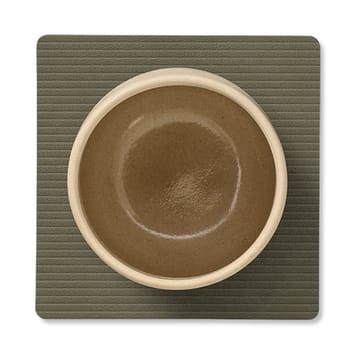 Corduroy lasinalunen square. - Army Green - LIND DNA