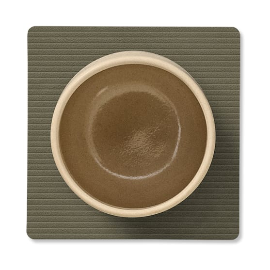 Corduroy lasinalunen square., Army Green LIND DNA