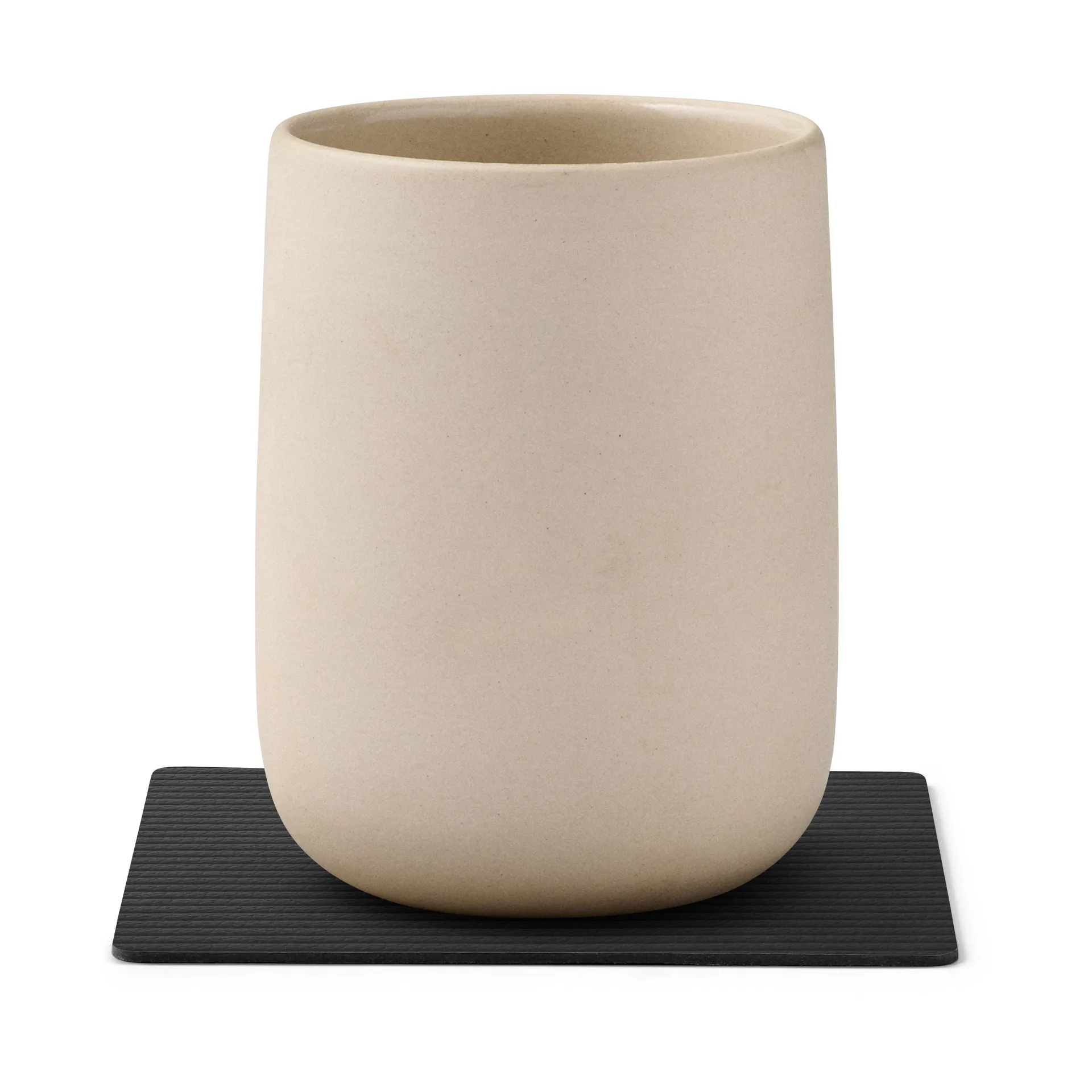 Corduroy lasinalunen square., Musta LIND DNA