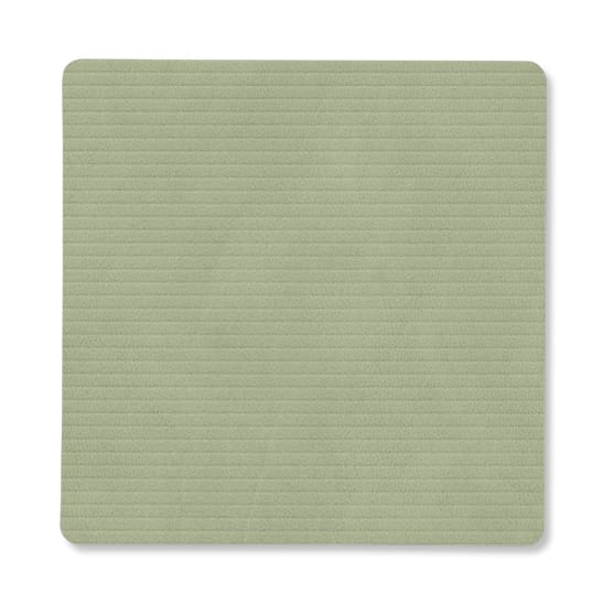 Corduroy lasinalunen square. - Olive Green - LIND DNA
