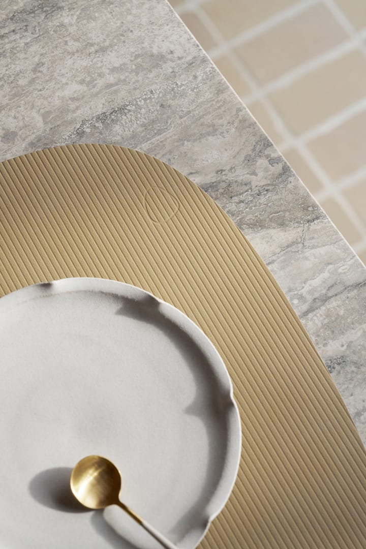 Corduroy pöytätabletti curve L, Lemon Sorbetti LIND DNA