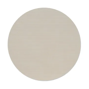Corduroy pöytätabletti - Oyster white, ympyrä, L - LIND DNA