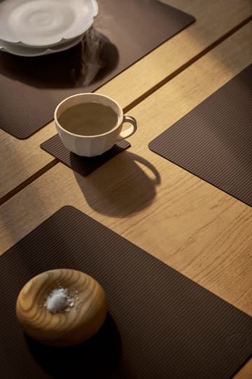 Corduroy pöytätabletti square L - Hazel - LIND DNA