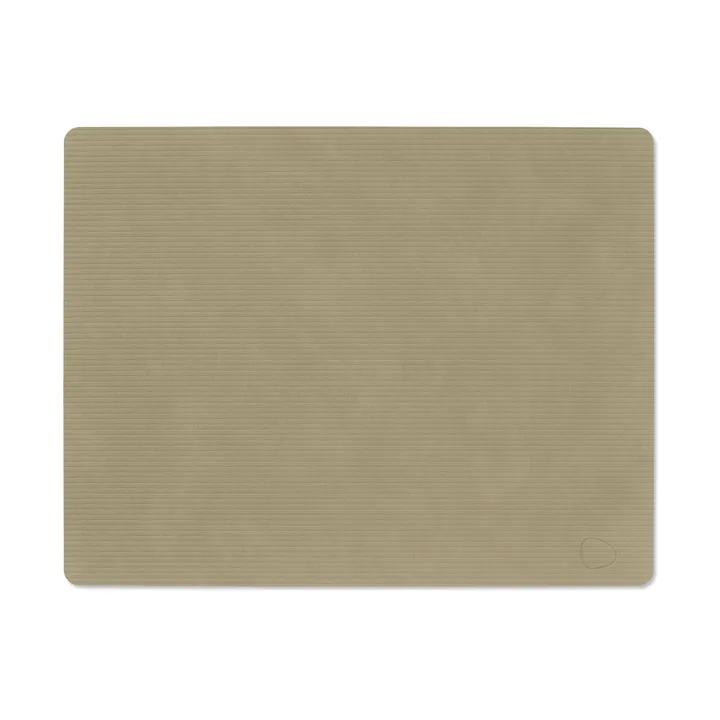 Corduroy pöytätabletti square L - Herbal Dust, 45x35 cm - LIND DNA
