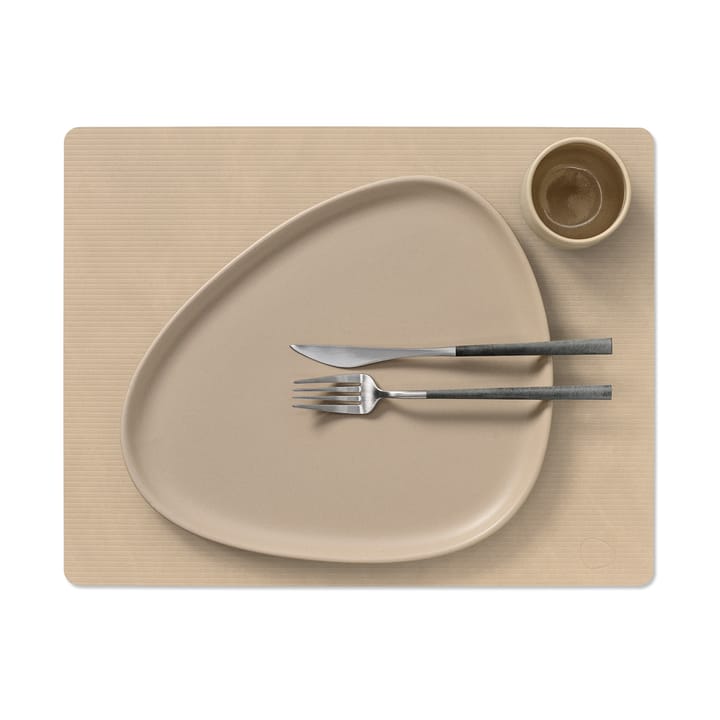 Corduroy pöytätabletti square L, Hiekka LIND DNA