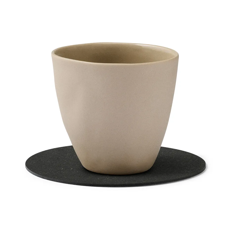 Core lasinalunen circle, Flecked anthracite LIND DNA