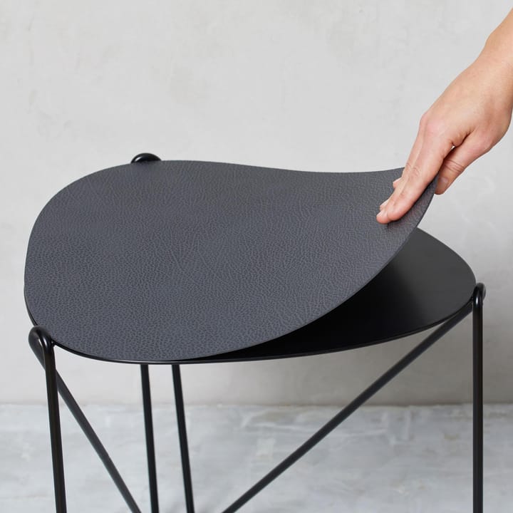 Curve Chameleon Hippo -sivupöytä, Black-anthracite LIND DNA