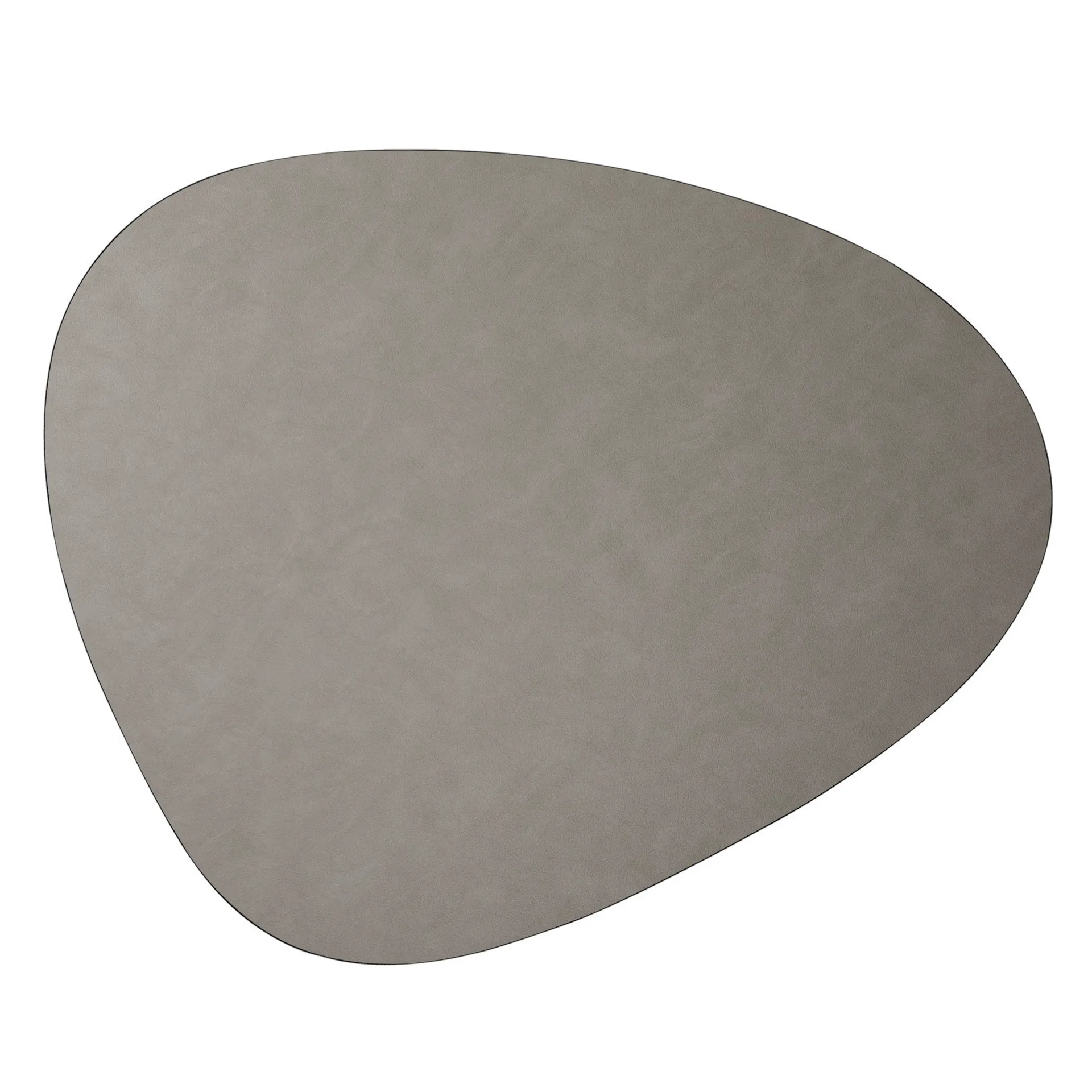 Curve Cloud -nahkamatto, XXL, Light grey LIND DNA