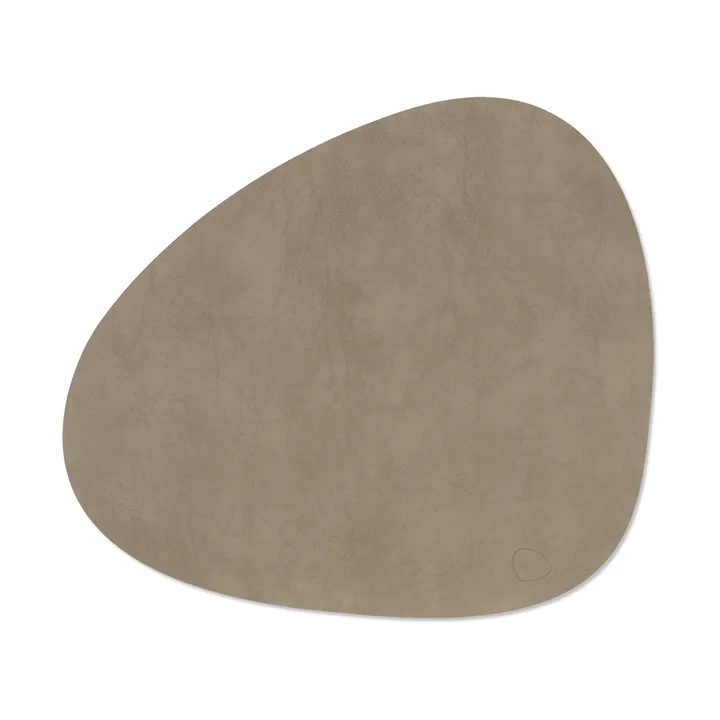Curve Nupo -pöytätabletti - Nomad grey, 44x37 cm - LIND DNA