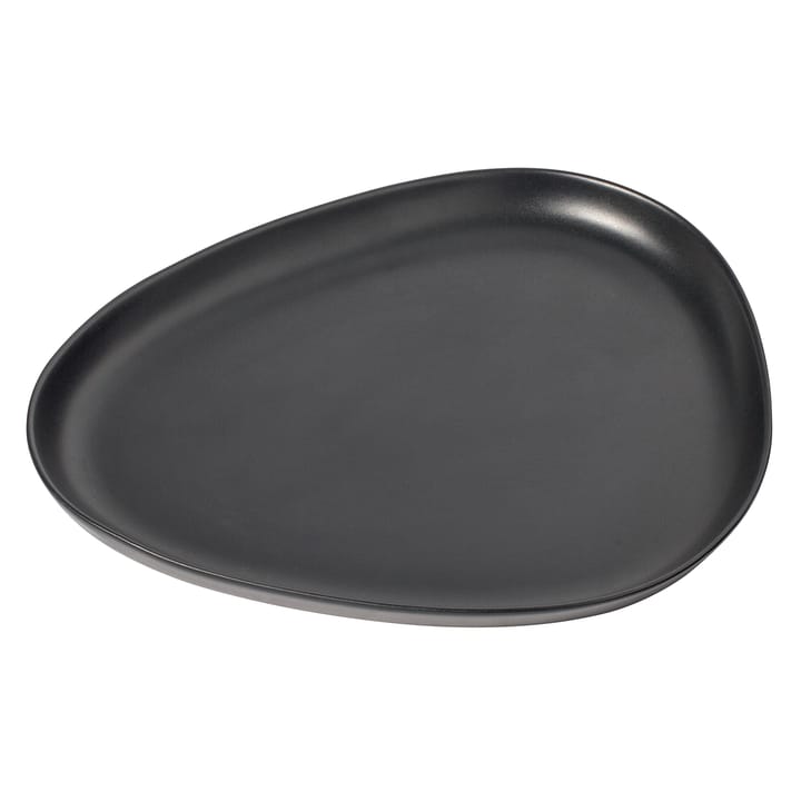 Curve Stoneware tarjoiluvati 30x35 cm - Black - LIND DNA