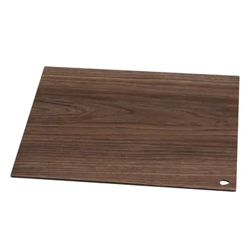 Cut & Serve square leikkuulauta, L - Saksanpähkinä - LIND DNA