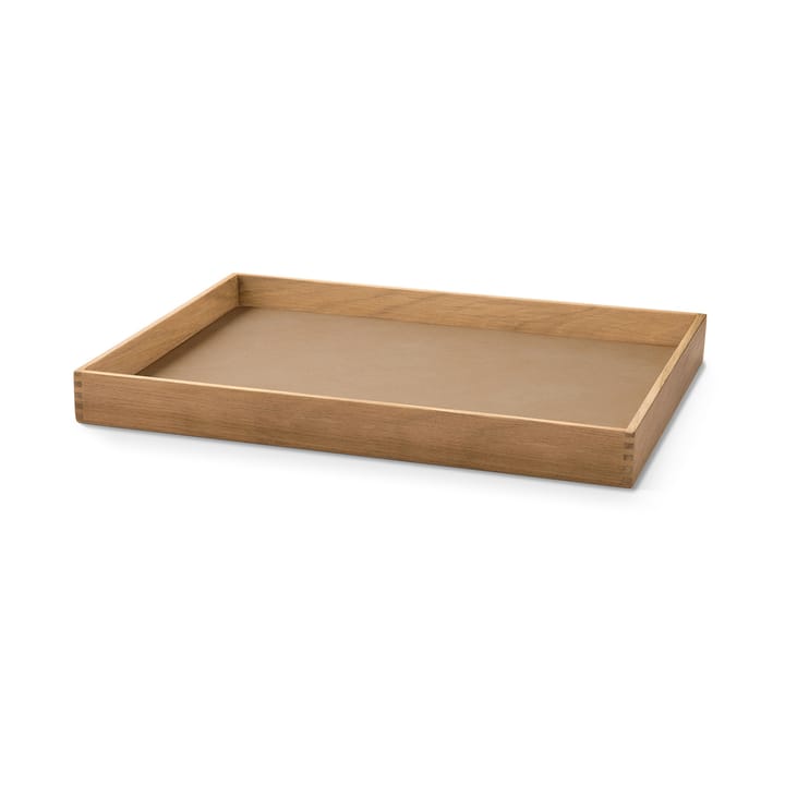Even tiikkitarjotin square M - Nupo nougat - LIND DNA