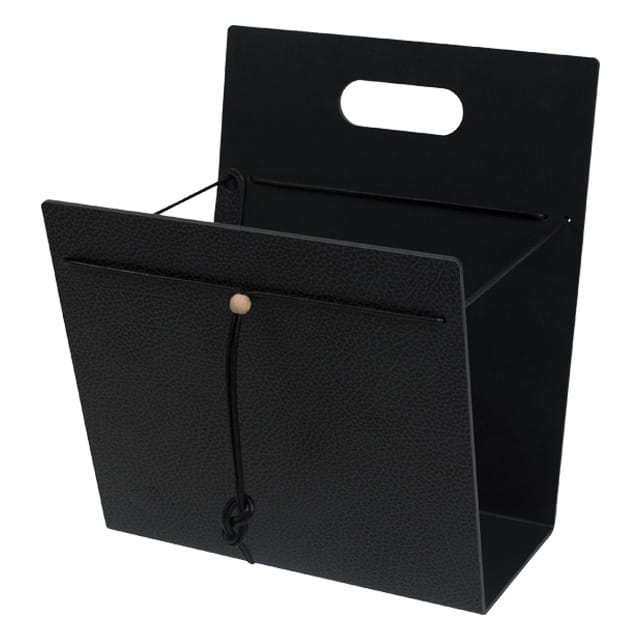 Magazine Holder Hippo, M - Black-anthracite - LIND DNA