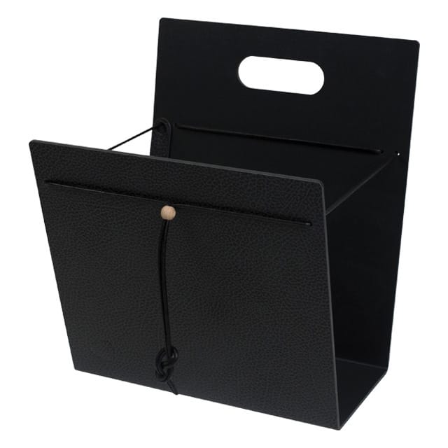 Magazine Holder Hippo, M, Black-anthracite LIND DNA